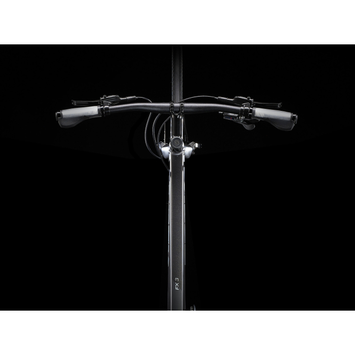 Trek FX 3 DISC Matte Dnister Black fitness dviratis (28")