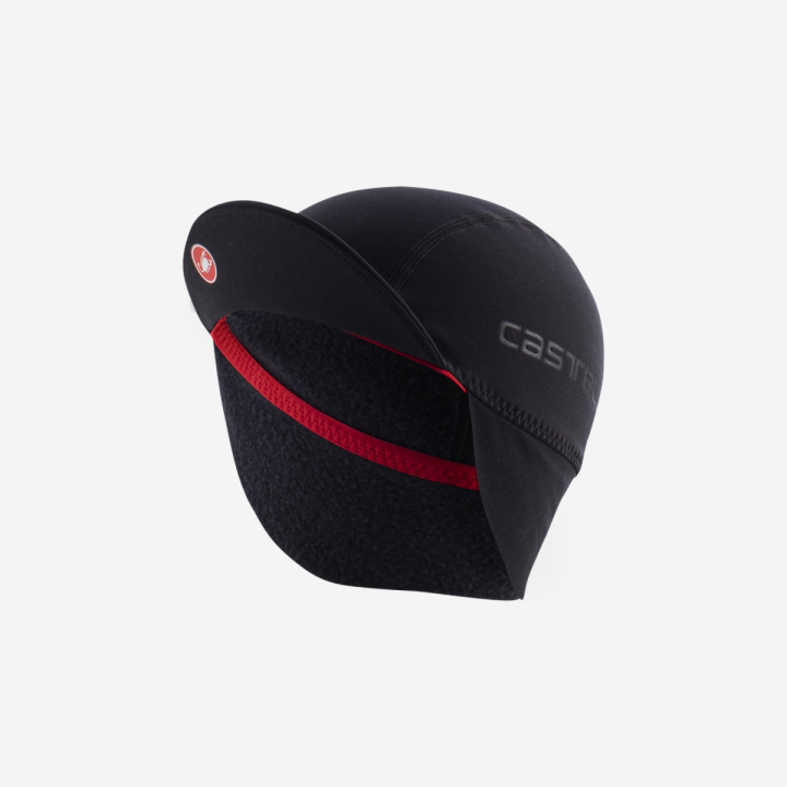 Castelli NANO THERMAL Black kepurė