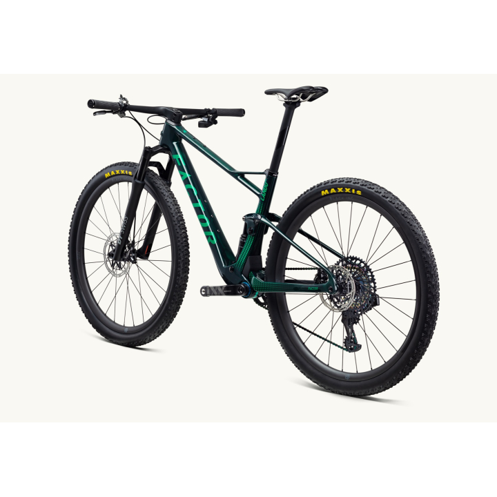 Factor Lando XC Sram XX1 Eagle AXS Crystal Green pilnos amortizacijos kalnų dviratis