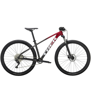 TREK Marlin 6 Rage Red to Dnister Black Fade kalnų dviratis (27.5"/29")