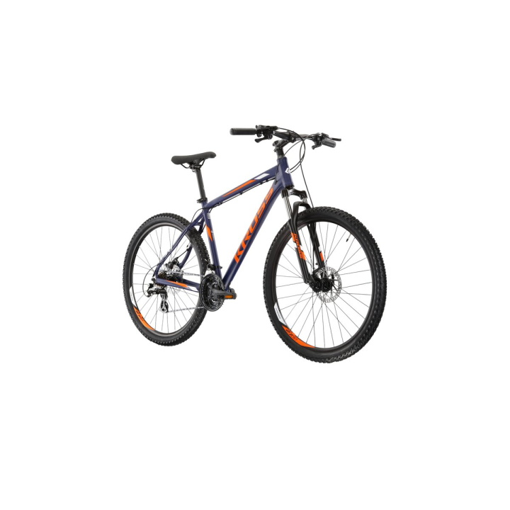 KROSS Hexagon 3.0 nbl-ora-whi m kalnų (MTB) dviratis (26")