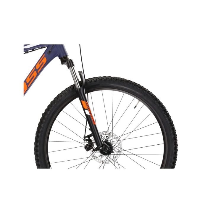 KROSS Hexagon 3.0 nbl-ora-whi m kalnų (MTB) dviratis (26")