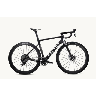 Factor Ostro Gravel Naked Grunge SRAM FORCE XPLR PM su Black Inc 34C D gravel dviratis