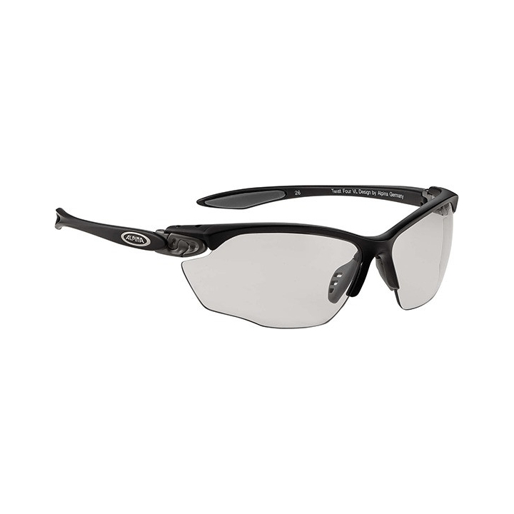 ALPINA TWIST FOUR V Black Matt/Black Cat. 1-3 sportiniai akiniai