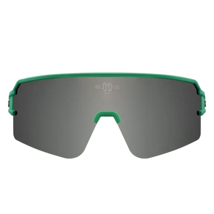 BLOOVS FLANDES Matte Green Silver sportiniai akiniai nuo saulės