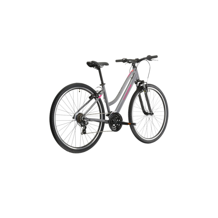 KROSS Evado 1.0 D pew-ras m moteriškas hibridinis dviratis (28")