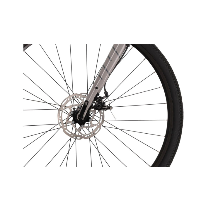 KROSS Esker 1.0 MS gry-pew g gravel dviratis (28")