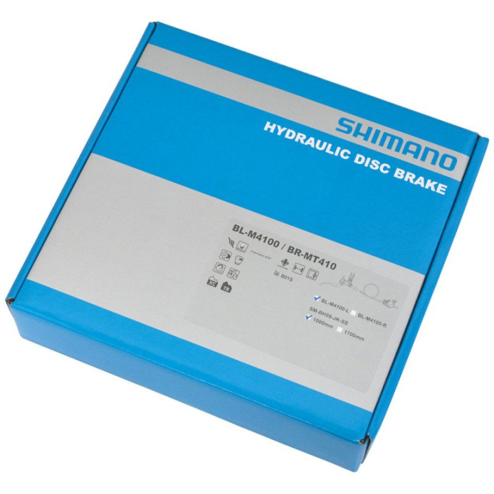 Shimano BL-MT4100 / BR-MT410 1000 mm Rear be įpakavimo hidraulinių diskinių stab