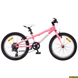 Classic TEAM 20 ALU Pink mergaitiškas vaikiškas dviratis (20")
