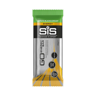 SiS GO Energy Bar Apple & Blackcurrant 40 g energinis batonėlis
