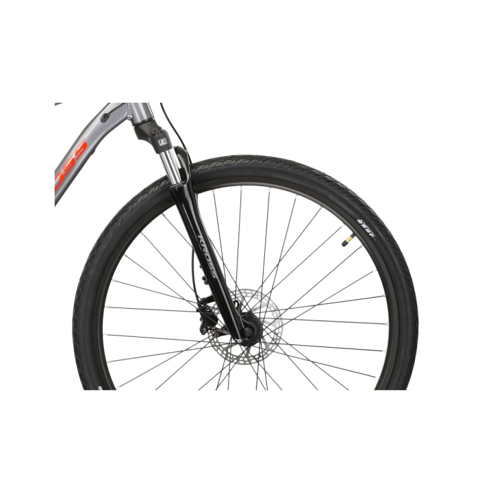 KROSS Evado 4.0 PP pew-red hibridinis dviratis
