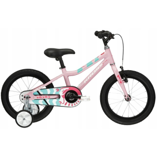 KROSS Mini 4.0 D pin-cel-pin g mergaitiškas vaikiškas dviratis (16")