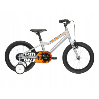 KROSS Racer 4.0 sil-whi-ora g vaikiškas dviratis (16")