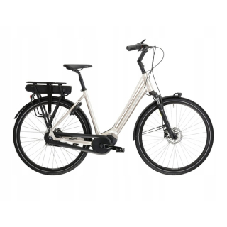 Multicycle Solo EMS D 418 Wh Champagne Glossy elektrinis moteriškas miesto dviratis (28")