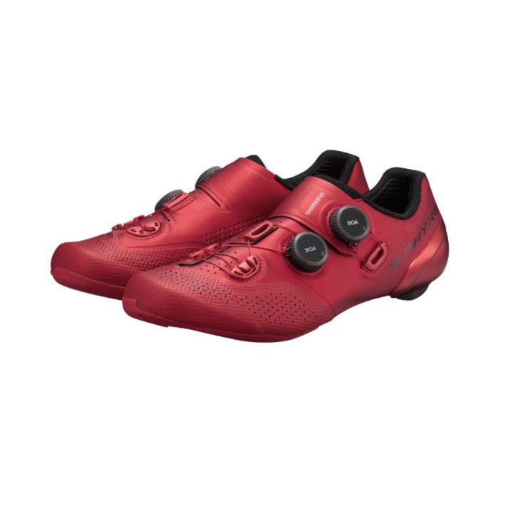 Shimano RC902M plentiniai raudoni dviratininko batai 