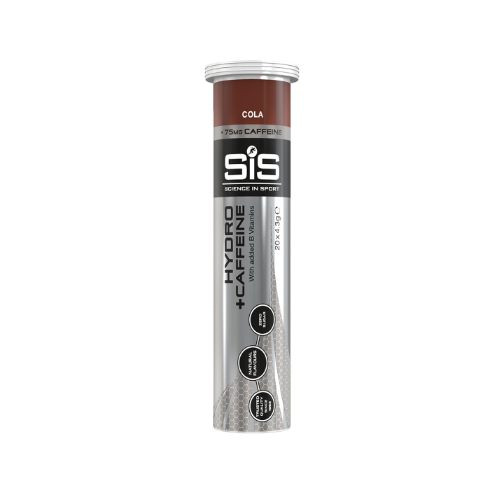 SiS Go Hydro + Caffeine Tablets Cola elektrolitų gėrimas tabletėmis