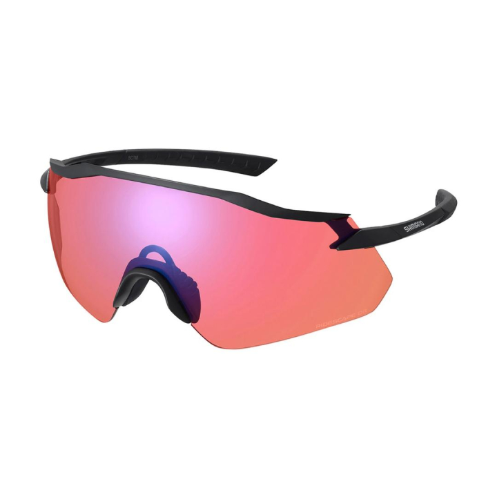 SHIMANO EQUINOX CE-EQNX4-OR Matte Black/RIDESCAPE OR (N2) sportiniai akiniai nuo saulës                                 