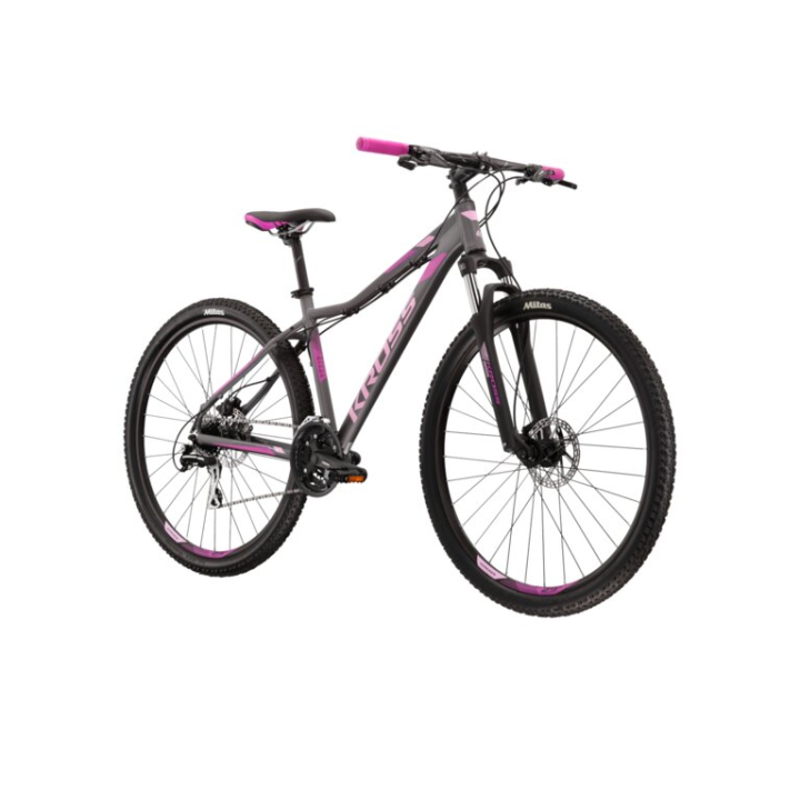 KROSS Lea 5.0 SR pew-pin-pur g moteriškas kalnų (MTB) dviratis (27.5")