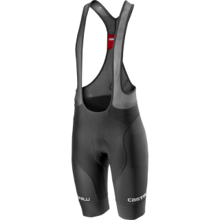 Castelli FREE AERO RACE 4 Dark Grey šortai su petnešomis dviratininkams