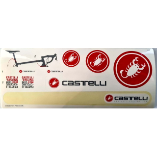 Castelli Protection Stickers dviračio apsauginiai lipdukai 