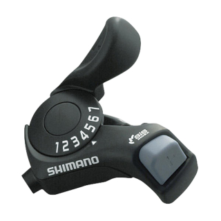 SHIMANO TOURNEY Shift Lever SL-TX30-7R 7-speed Thumb Shifter Plus Pavarų perjungimo rankenėlė 