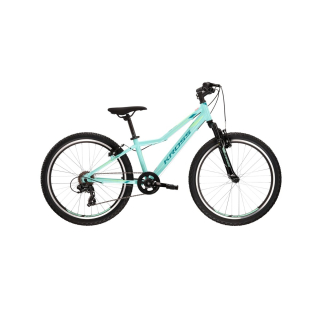 KROSS Lea JR 1.0 cel_gre_min g Vaikiškas kalnų (MTB) dviratis (24")