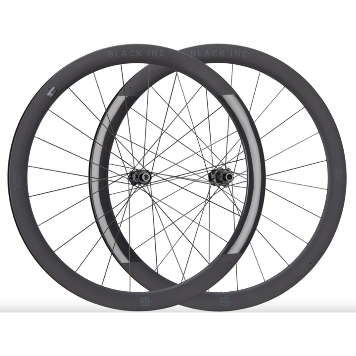 Black Inc Forty Five Clincher + CeramicSpeed Disc Brake (SHIMANO) ratų komplektas