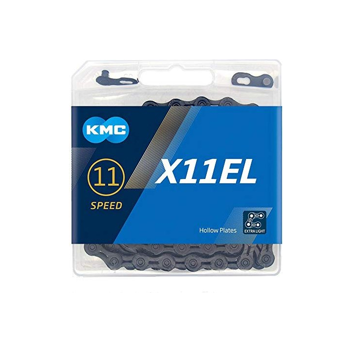 KMC X11 EL 118L Black 11 Pavarų Grandinė