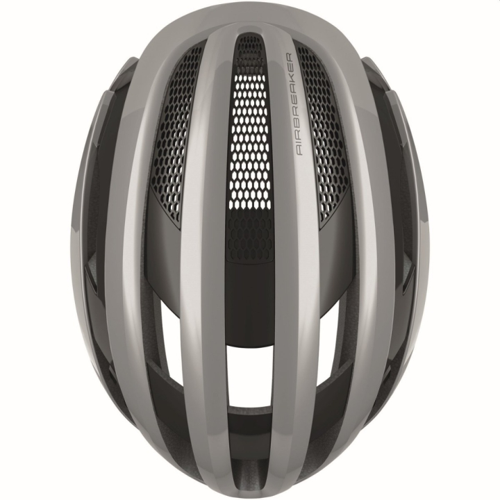 ABUS AIRBREAKER race grey dviratininko šalmas