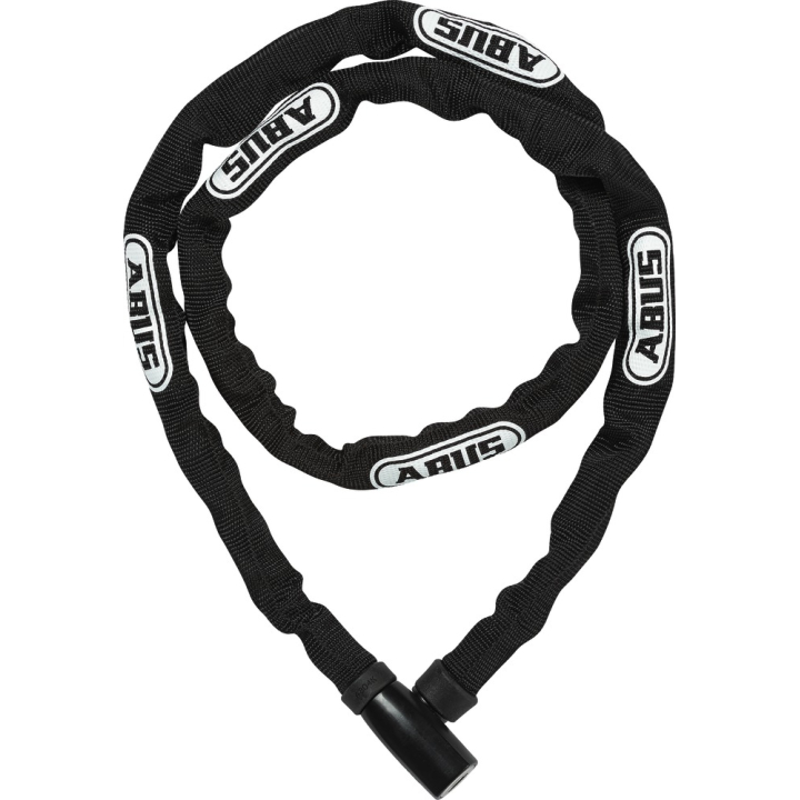 Abus Steel-O-Chain 4804K/110 Black Grandininė Spyna