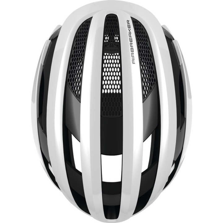 ABUS AIRBREAKER Polar white dviratininko šalmas