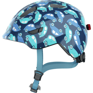 ABUS Smiley 3.0  LED blue car dviratininko šalmas