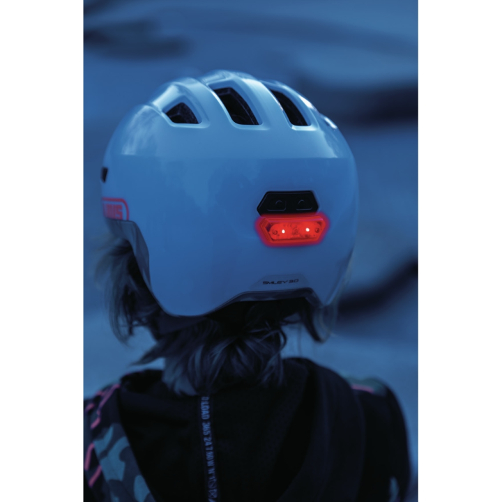 ABUS Smiley 3.0 ACE LED royal blue dviratininko šalmas