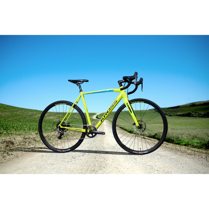 KROSS Vento CX 4.0 yel-blu-bla Cycle Cross dviratis (28")