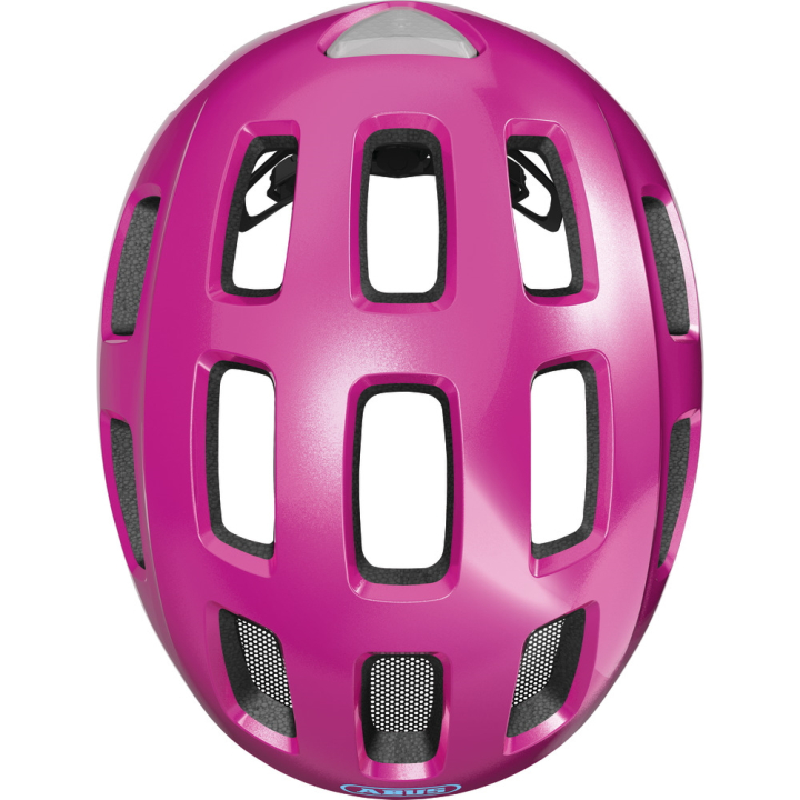 ABUS  Youn-I 2.0 sparkling pink dviratininko šalmas