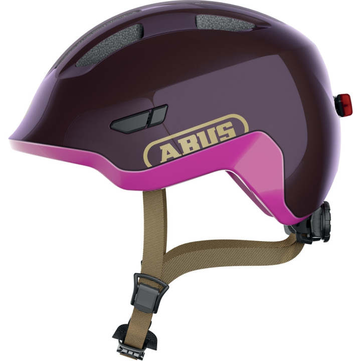 ABUS Smiley 3.0 ACE LED royal purple dviratininko šalmas